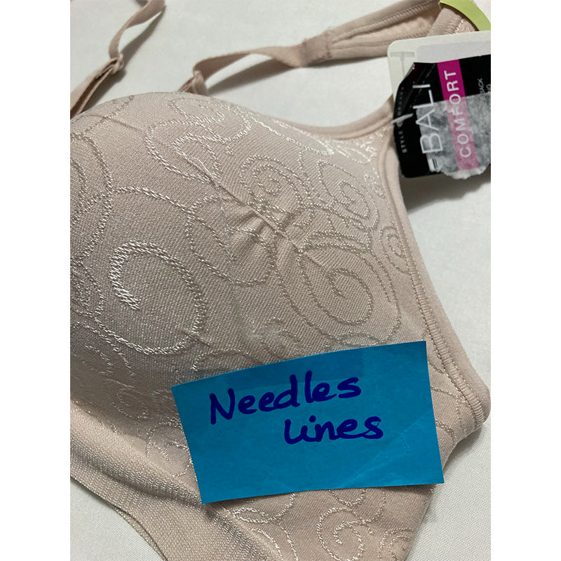 NWD Bali Wireless Bra Full-coverage Wirefree Cool Sandshell 38B