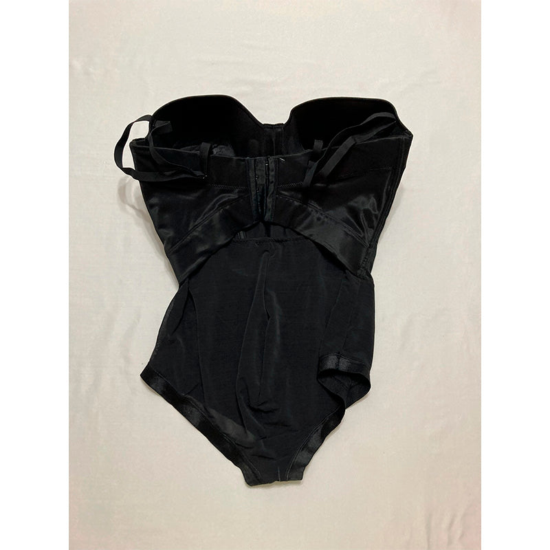 NWD Maidenform Control Bodybriefer Strapless Shapewear Black 40DD