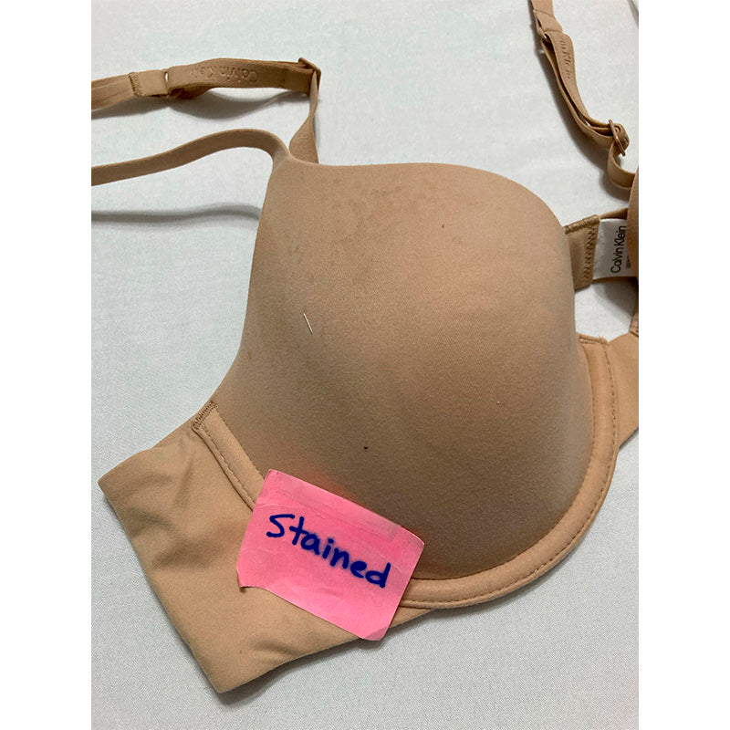NWD Calvin Klein Perfectly Fit Lightly Lined T-Shirt Bra Beige 36A