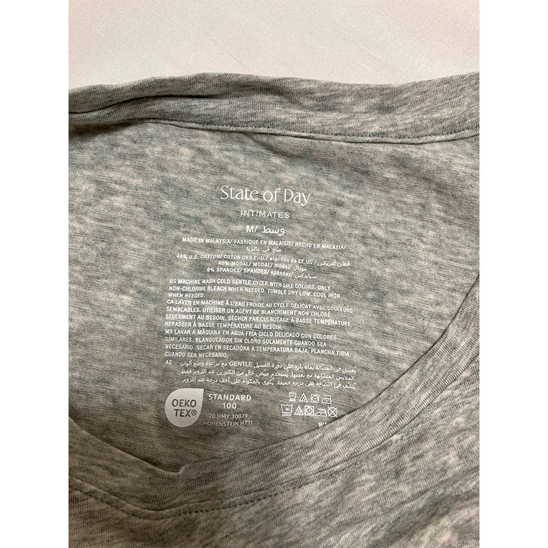 NWD State Of Day Sleepwear Top Grey M
