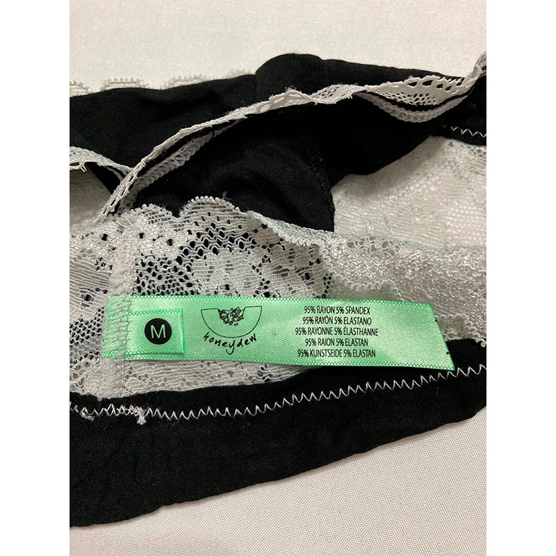 Honeydew Panties Thong Black M