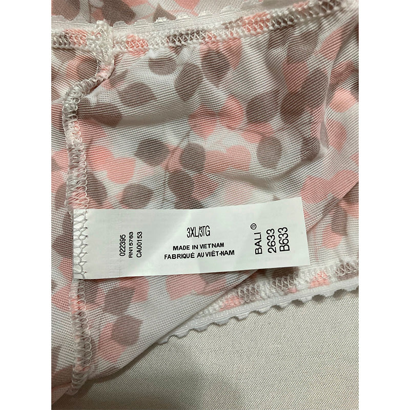 Bali Skimp Skamp Brief Panty Floral Multicolor 3XL