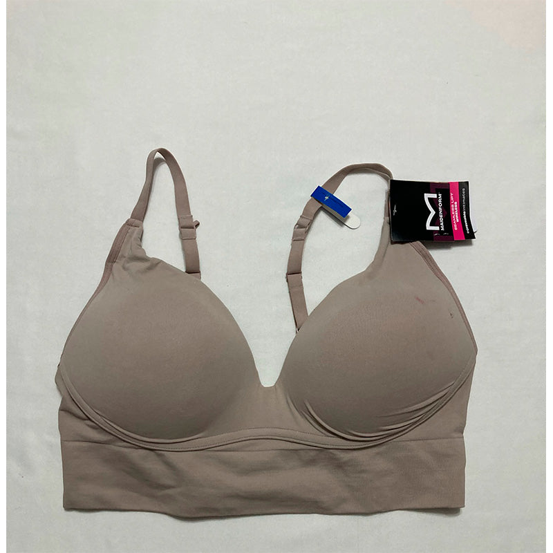 NWD Maidenform Seamless Lift Wireless Bra Nude XL