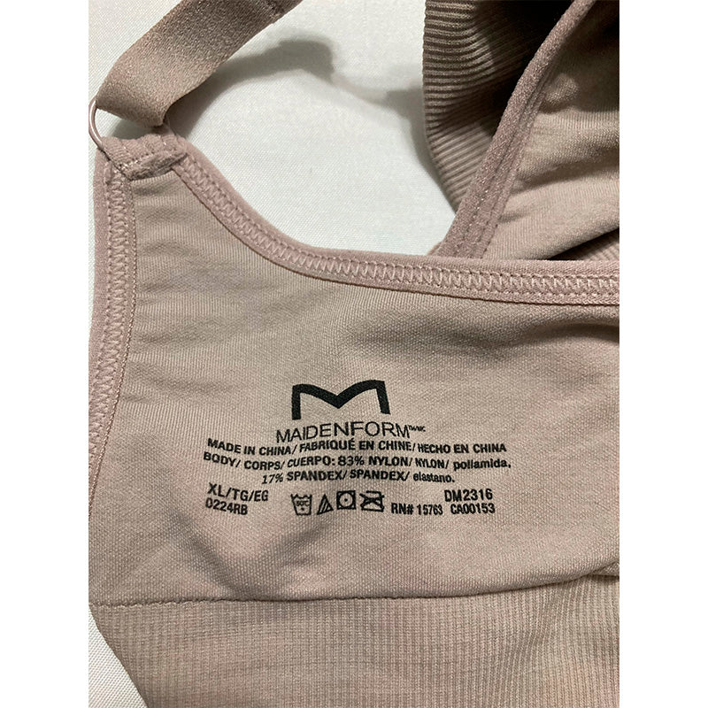 NWD Maidenform Seamless Lift Wireless Bra Nude XL