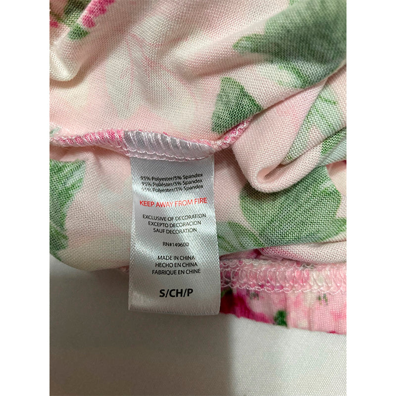 Flora Nikrooz Only Pajama Pants Long Sleeve Floral S