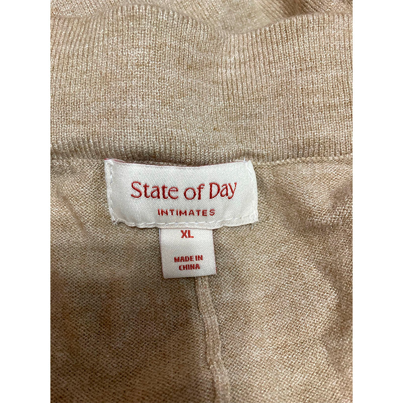 State Of Day Pajama Pants Waist Band Bare XL