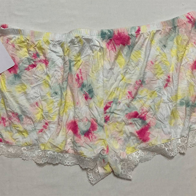 INC Lace Shorts Pajama Multicolor 2XL