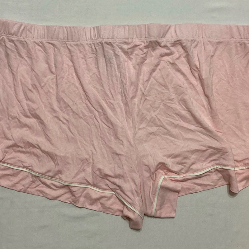 Alfani Pajama Short Waist Band Pink Rose 2XL