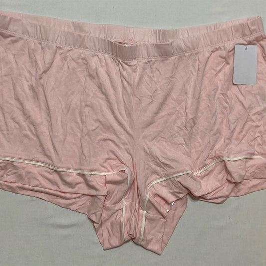 Alfani Pajama Short Waist Band Pink Rose 2XL