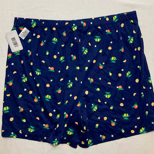 Charter Club Pajama Short Waist Band Multicolor XL