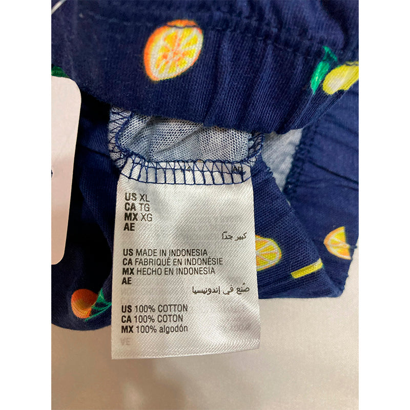 Charter Club Pajama Short Waist Band Multicolor XL