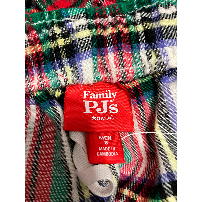 Family Pajamas Men's Only Pajama Pants Multicolor S