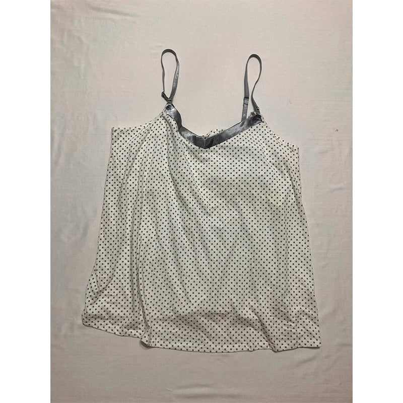 Motherhood Maternity Only Pajama Top Polka Dot XL