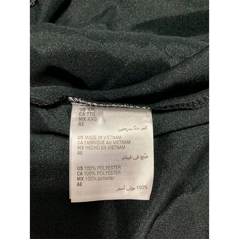 INC Satin Notch Collar Pajama Top Black 2XL