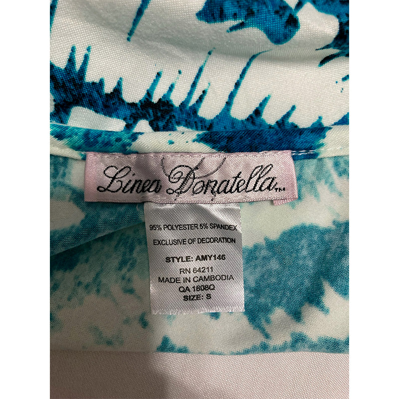 Linea Donatella Amaya Only Pajama Top Blue S