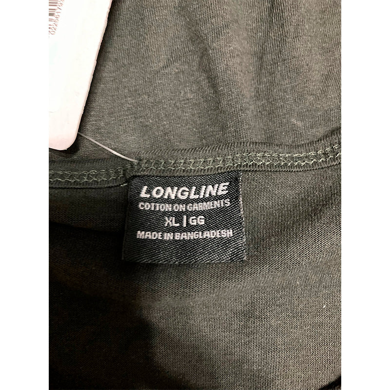 Longline Only Pajama Top Round Neck Grey XL