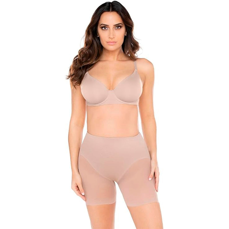 NWD Miraclesuit Rear Lifting Boyshort Panties Underwear Nude S