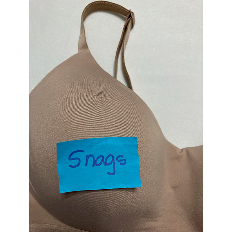 NWD Calvin Klein Form to Body Lightly Lined Bralette Nude L