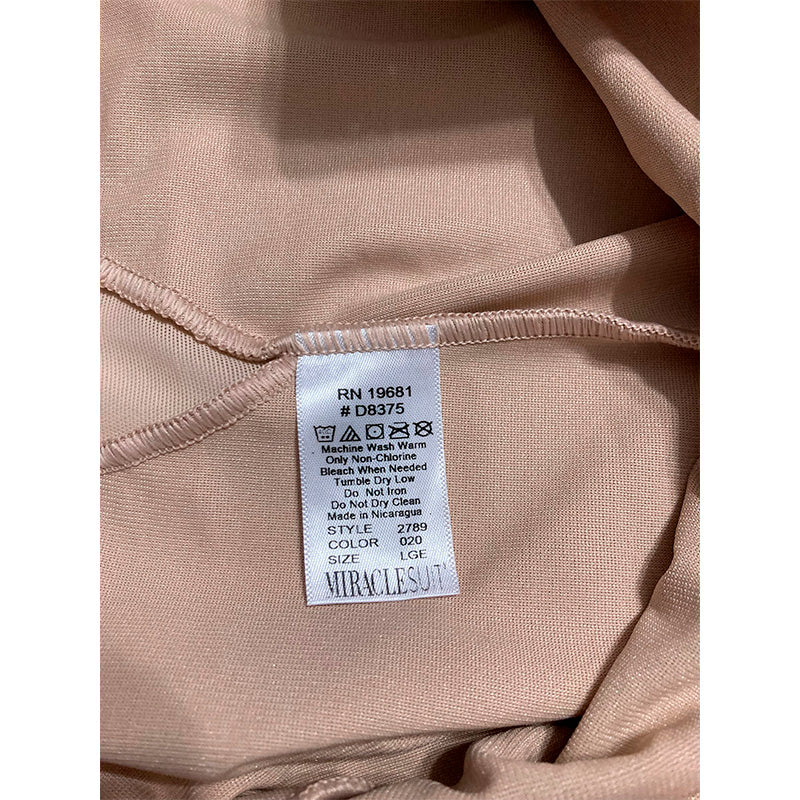 NWD Miraclesuit Shapewear Hi-Waist Thigh Slimmer Nude L