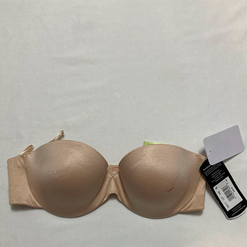 NWD Maidenform Custom Lift Strapless Bra Latte 34B