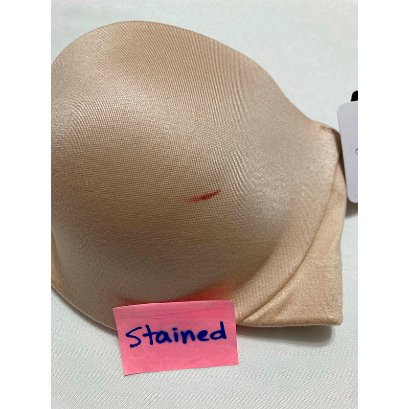 NWD Maidenform Custom Lift Strapless Bra Latte 34B