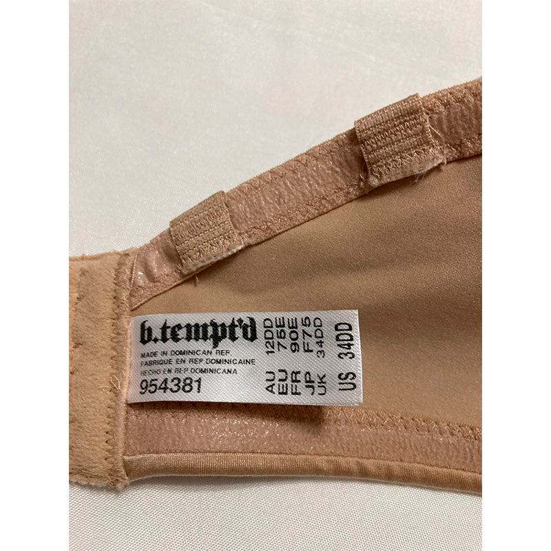NWD b.tempt'd Future Foundation Balconette T-Shirt Bra Au Natural 34DD