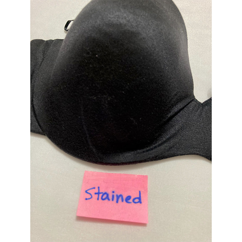 NWD Maidenform Custom Lift Strapless Bra Black 36C