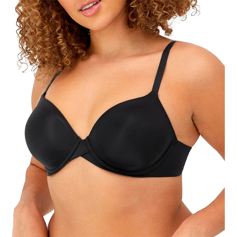 NWD Maidenform Underwire Bra Push-Up T-Shirt Bra Black 38D