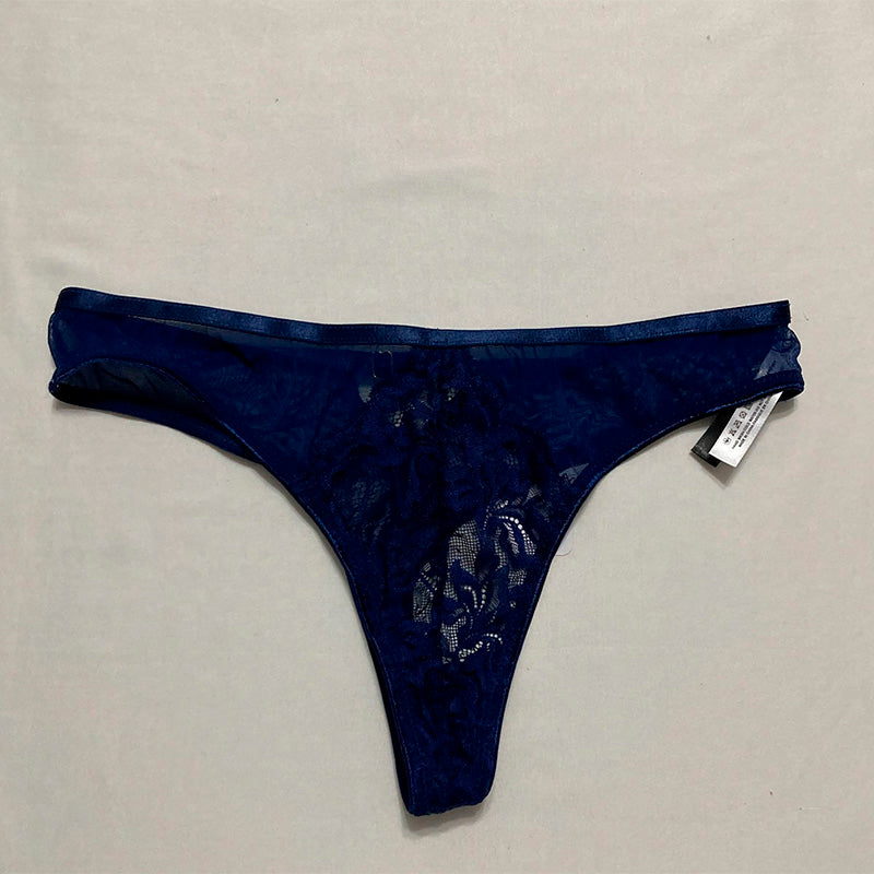 Oh La La Cheri Panties Lace Navy L