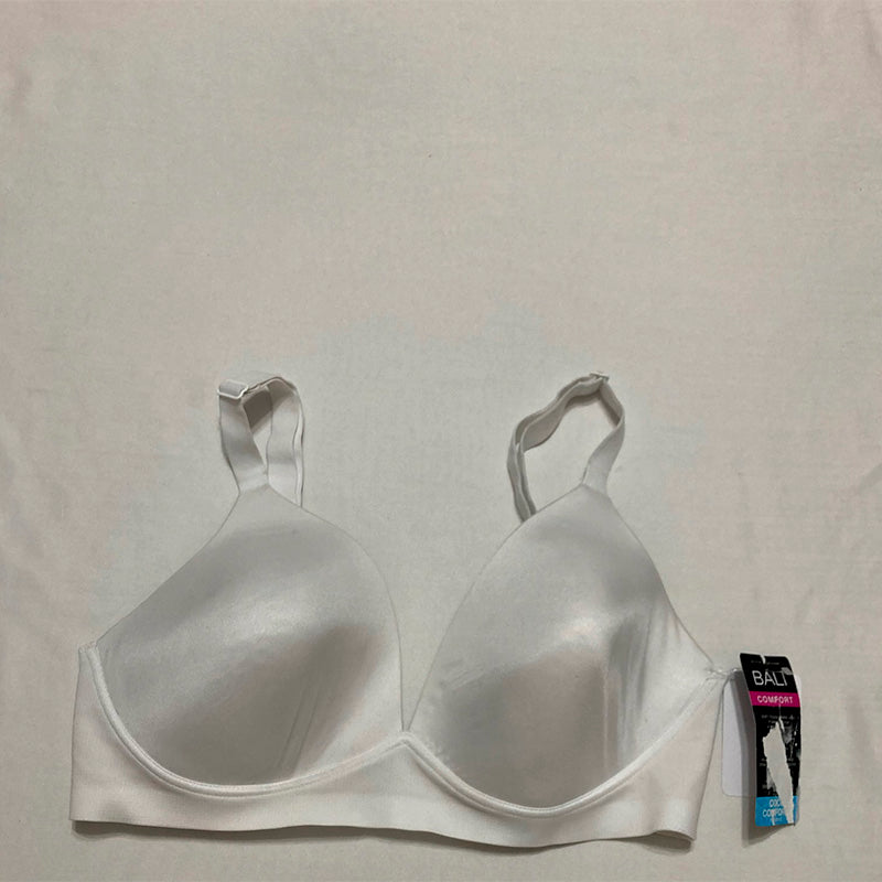 NWD Warner's Wireless Lift Convertible Comfort Bra White L