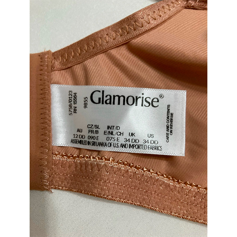 Glamorise Lace Comfort Capuccino 34DD