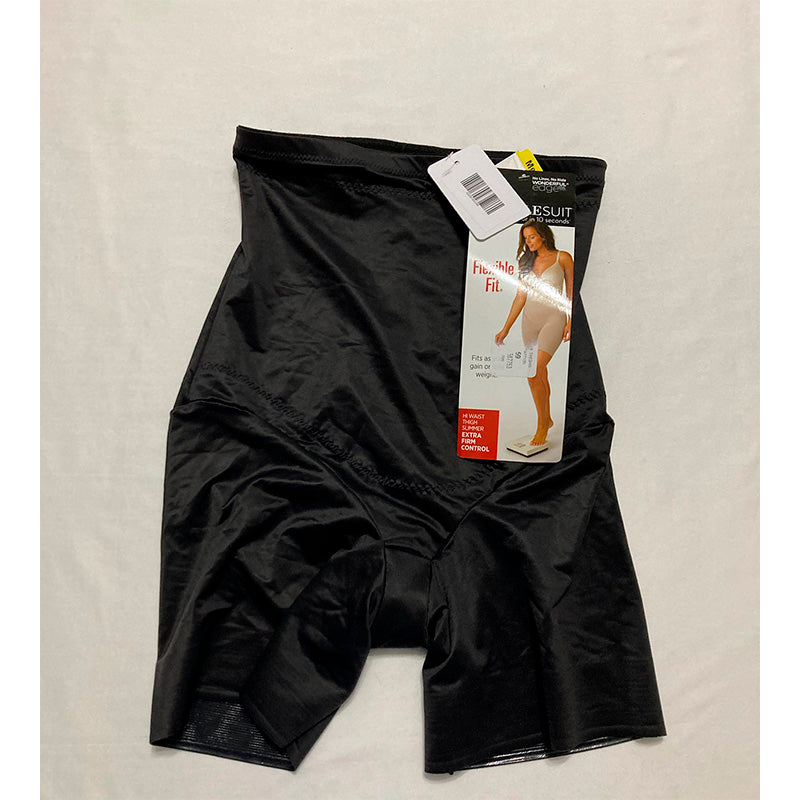 NWD Miraclesuit Flexible Fit Hi-Waist Thigh Slimmer Black M