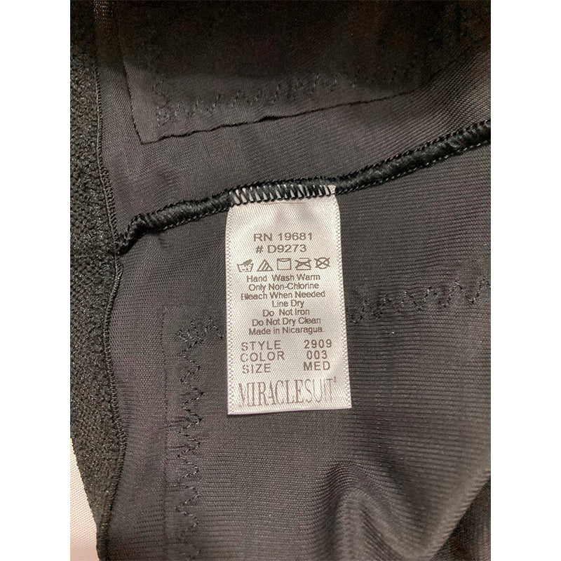 NWD Miraclesuit Flexible Fit Hi-Waist Thigh Slimmer Black M