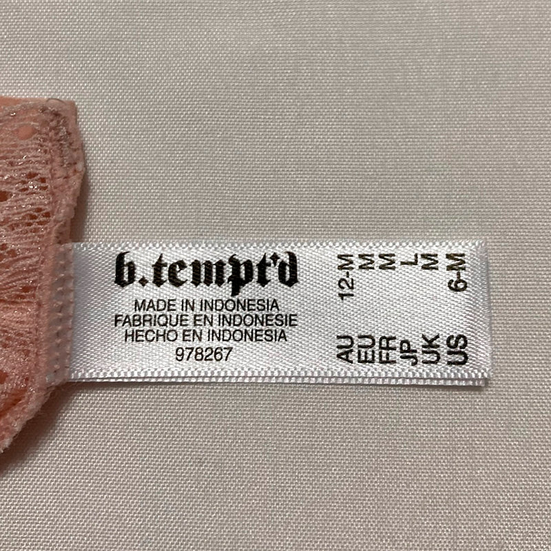 NWD b.tempt'd b.bare Hipster Panty Rose Smoke M