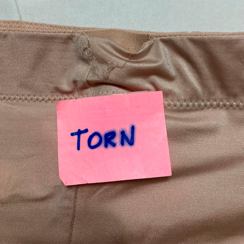 NWD SPANX Fancy High-Waist Thong Champagne Beige LG