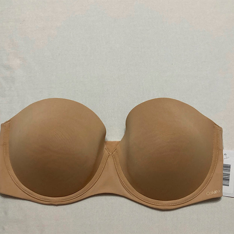 NWD Calvin Klein Push-Up Strapless Bra Bare 36DD