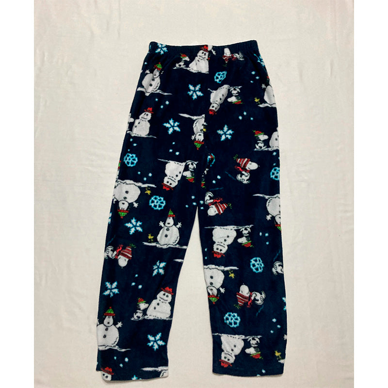 Peanuts Sleep Pants Navy Christmas