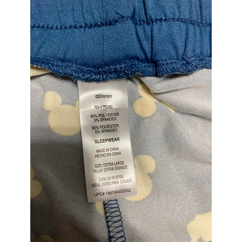 Disney Only Pajama Pants Print Logo Mickey XL
