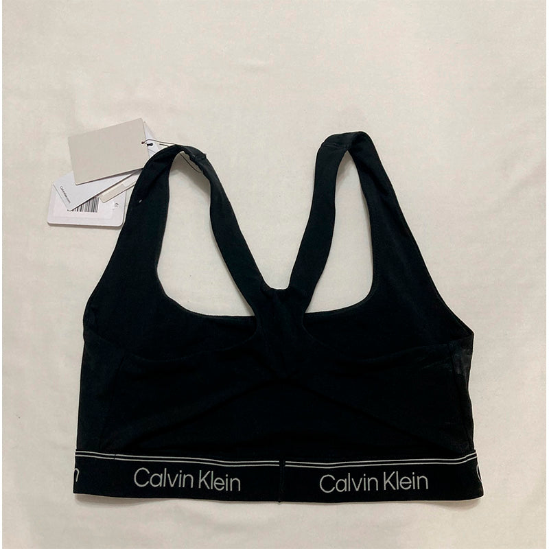 NWD Calvin Klein Athletic Unlined Bralette Black XL