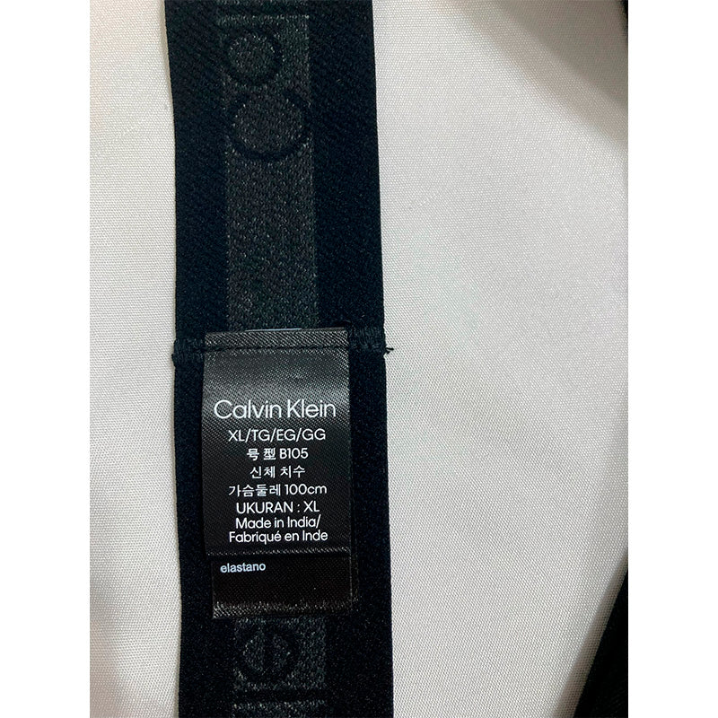 NWD Calvin Klein Athletic Unlined Bralette Black XL