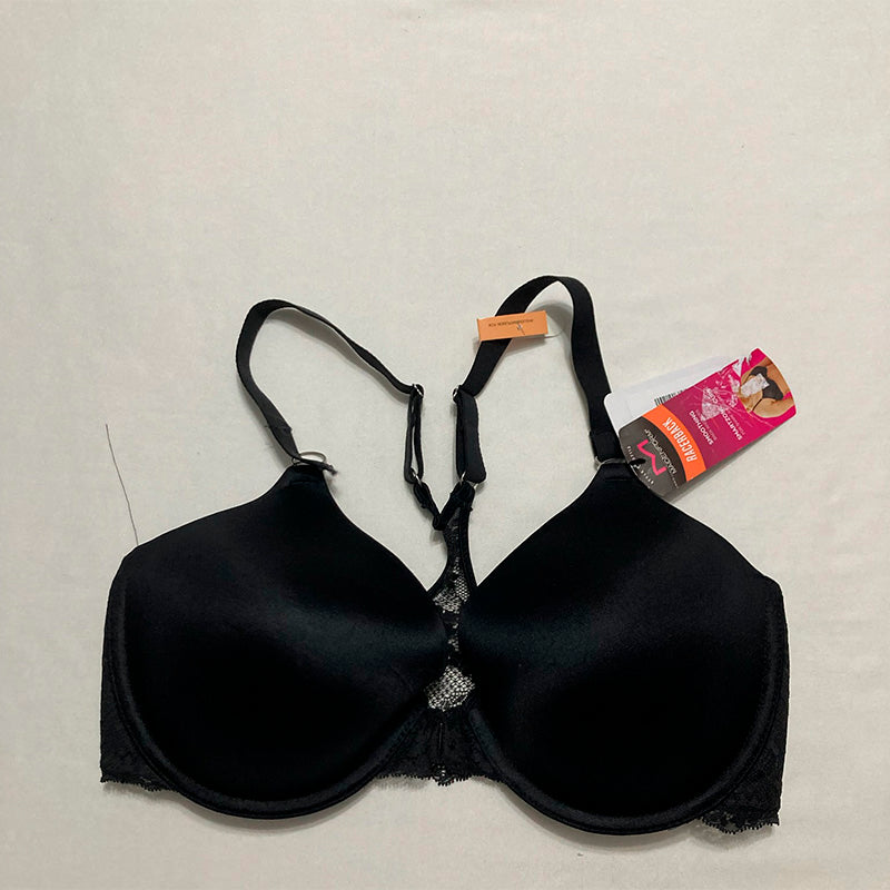 NWD Maidenform Pure Genius T-Back Bra Black 34DD