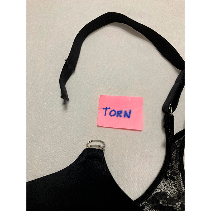 NWD Maidenform Pure Genius T-Back Bra Black 34DD