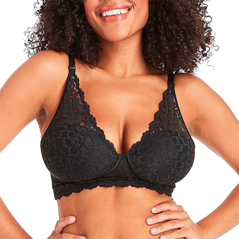 NWD Maidenform Pure Comfort Lace Bralette Padded Wireless Bra 38B