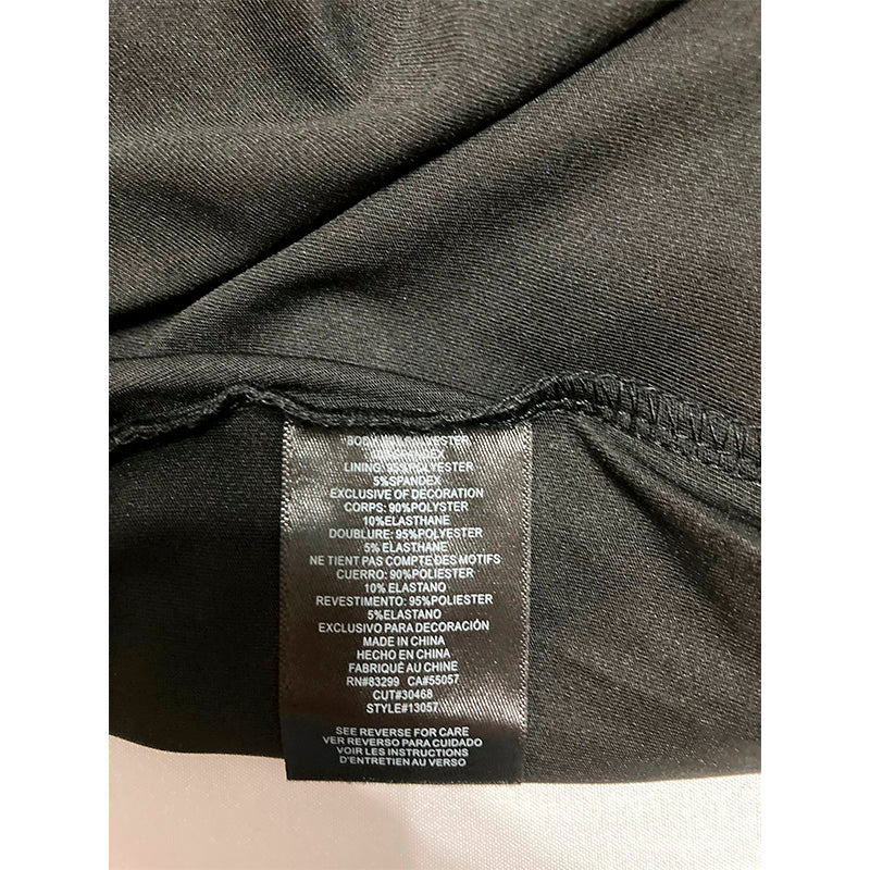 Jump Apparel Dress Short Black S