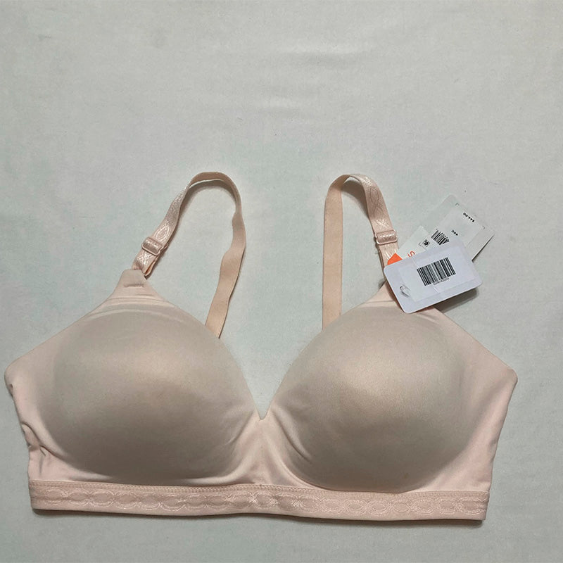 NWD Warner's Super Soft Wireless Lightly Lined Comfort Bra Sandshell 40C