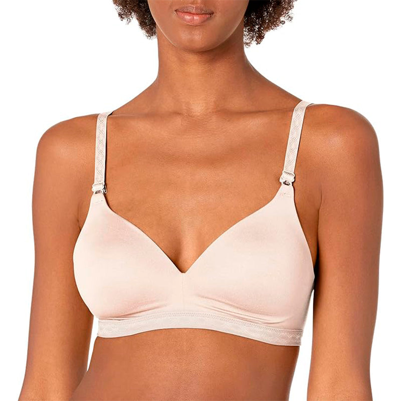 NWD Warner's Super Soft Wireless Lightly Lined Comfort Bra Sandshell 40C