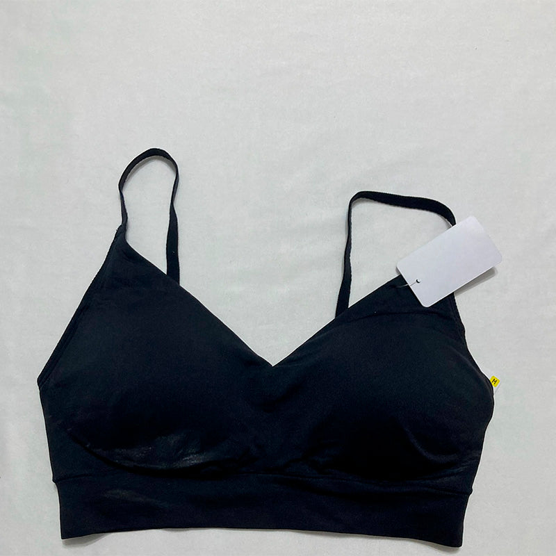 NWD Jockey Bra Top Adjustable Straps Black M
