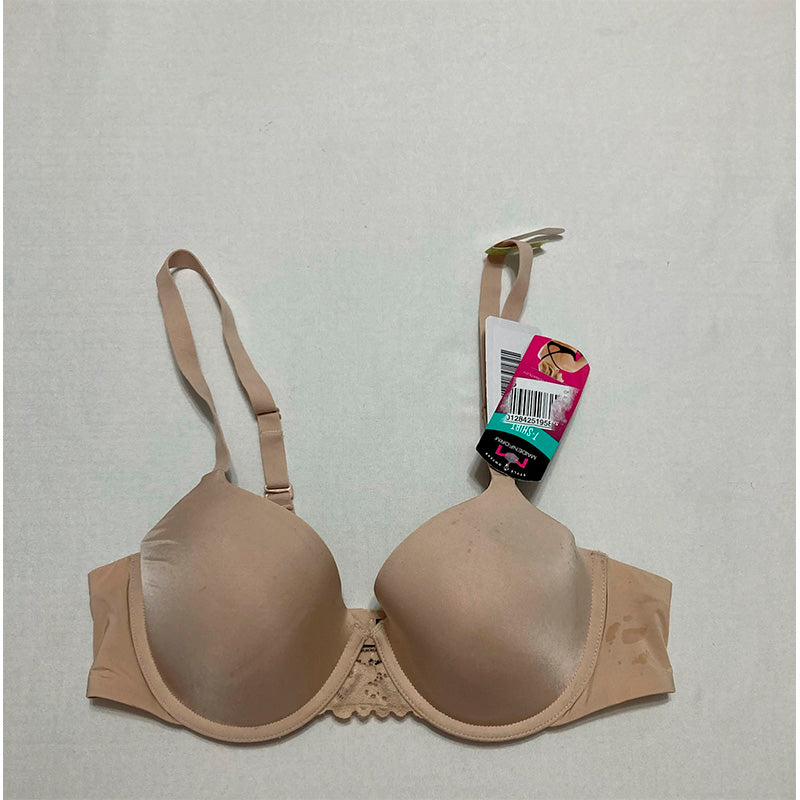 NWD Maidenform Fit Underwire Microfiber T-Shirt Beige 34B