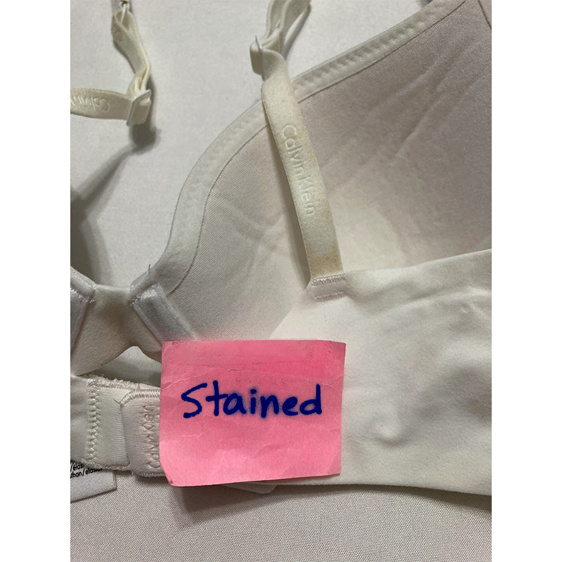 NWD Calvin Klein Underwear Perfectly T-Shirt Bra White 30C