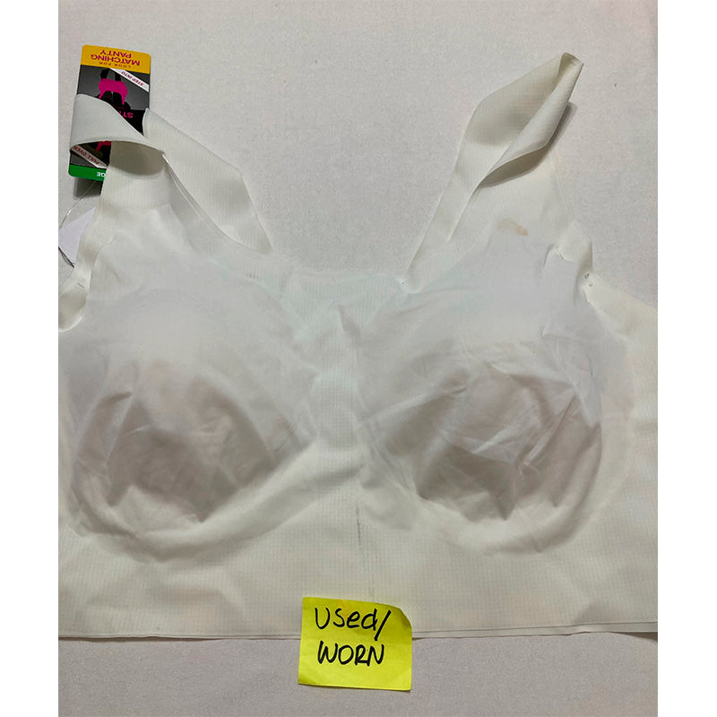 NWD Bali Wireless T-Shirt Bra Wireless Full-Coverage Bra White L